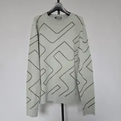 J.LINDEBERG M 100 ゴルフ スイングニット Tシャツ M-長袖-575