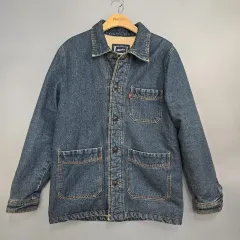 エディソンストア(edisonstore) シェルパ デニム ジャケット M