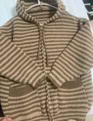 ホンデ ヴィンテージショップ ニット ジップアップ カーディガン