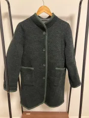 ウールブレンド グリーン ジャケット 472