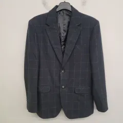 95/M アイテム プランナー ウール コンビ スーツ ジャケット