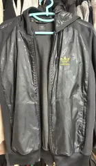 アディダス ゴールド ブラック ジャージ ジップアップ