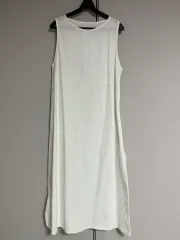 (値下げ 在庫処分) 白 ロング ノースリーブ ONE PIECE