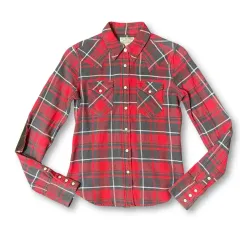 ポロ ジーンズ ツーポケット y2k ウェスタン 長袖 シャツ XS