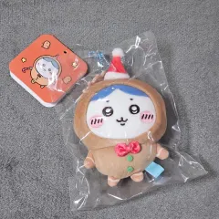 ハチワレジンジャーマンマスコットぬいぐるみ クリスマス ちいかわ