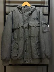 (M) ザノースフェイス ハイベント ダウン ジャケット グレー 5 9