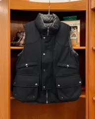 +J 14FW ジルサンダー ユニクロ リバーシブル ダウン ベスト