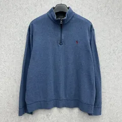 105 ポロラルフローレン メンズ ハーフジップ スウェット