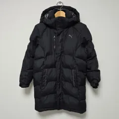 130 プーマ キッズ ダウン ブラック