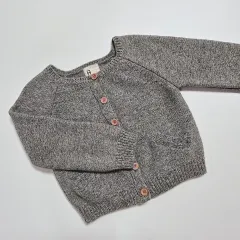 エイマーケット ぼかし 麻 カーディガン M 100-110号