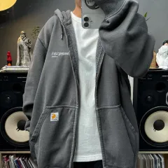 カーハート レインディフェンダー フードジップアップ