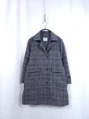 レノマキッズ チェック ロングコート130