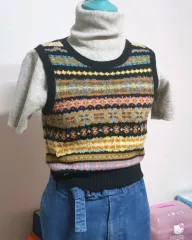 ニットベスト & プルオーバー セットアップ ヴィンテージショップ 購入