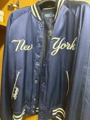 POLO RALPH LAUREN MLB ニューヨーク・ヤンキース サテン スタジャン ジャケット 新品