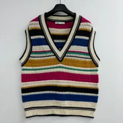 95 ザラ レディース オーバーサイズ ニット ベスト