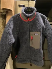 20s patagonia パタゴニア レトロ-X ネイビー/レッド