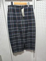 (000416) ザラ チェック スカート m