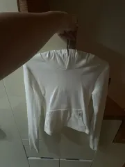 GLOWNY 白 ポケット 長袖 Tシャツ