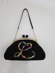 フランス刺繍&キルトバッグ 完成品