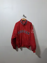 maje マジェスティック ボストン レッドソックス MLB メンズ 冬 野球 アウター L