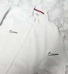 ナイキ 90s ダブルスウッシュ 白 トレーニング ジャージ ジャケット