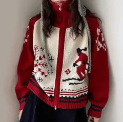 雪の降る日、きっと着たいカーディガン