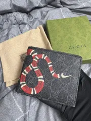 グッチ キングスネーク 二つ折り財布 フルセット