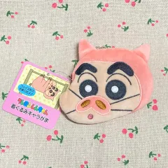 ブタ) クレヨンしんちゃん がまぐち ミニ コインケース