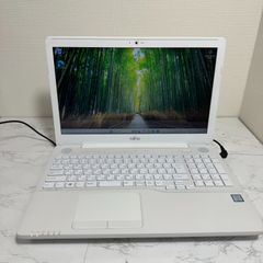 美品】富士通 LIFEBOOK AH42/Y ノートPC FMVA42YW - メルカリ