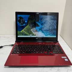NEC LAVIE ノートPC 赤色 Windows 11 - メルカリ