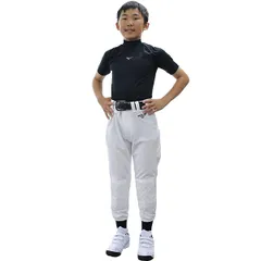 新品 [ミズノ] 【R】 ユニホーム ウェア 少年 ジュニア 野球 ユニフォームパンツ ズボン GACHI レギュラータイプ ヒザ・ヒップ衝撃吸収パッド付 ガチパンツ 12JD2F8301 (01) ホワイト 150