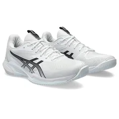 アシックス メンズ シューズ スニーカー ASICS Solution Speed FF 3 Tennis Shoe WhiteBlack ホワイト
