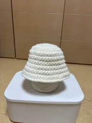 アイボリー バケットハット