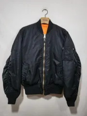 アルファ インダストリーズ リバーシブル ダウン MA-1ジャケット