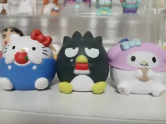 サンリオキャラクターズ ガチャ フィギュア キティ／マイメロディ／バッドばつ丸