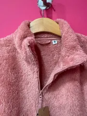 ユニクロ ピンク フリース 160