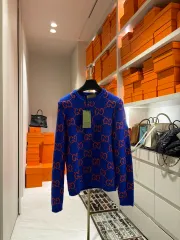 【百貨店購入/新品】グッチ GG ジャカード ロゴ ニット