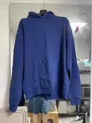 アディダス HUMAN MADE ファレル・ウィリアムス ベーシック フーディー ブルー XL