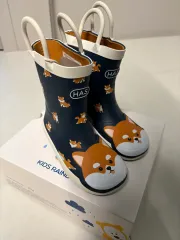 HAS キッズ ミニ柴 レインブーツ 26