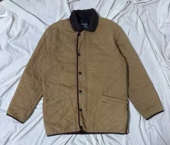 バブアー キルティング フリース ジャケット