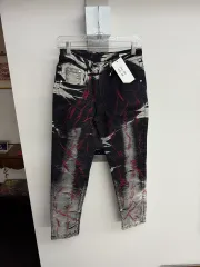 ダメージウォッシュ ブラックジーン 30サイズ