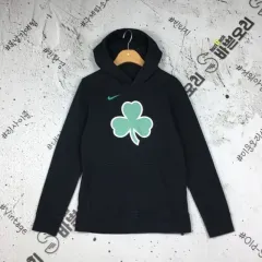 NIKE×NBA ジュニア ボストン 起毛 フードTシャツ ブラック M(150) 2300233