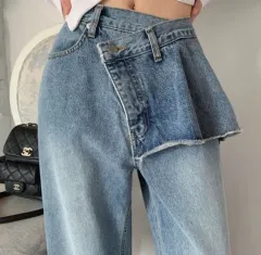 ラップスカート デニム m