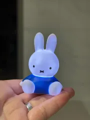 ミッフィー ムードライト ガチャ フィギュア ブルー