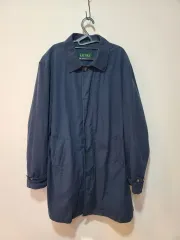 ローレン ネイビー トレンチ コート