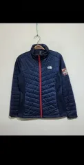 (M) THE NORTH FACE ザノースフェイス 軽量ダウン アウター ネイビー 平昌オリンピック ジャケット