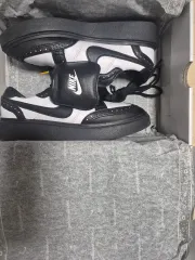 出品 NIKE PEACEMINUSONE クウォンド1 ブラック ホワイト 260