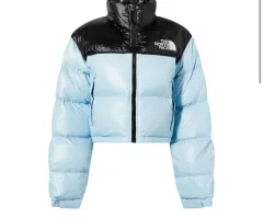 THE NORTH FACE ザノースフェイス ヌプシ ショートダウン ベータブルー (海外モデル)