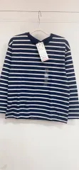 ユニクロ ボーダー柄 Tシャツ 120 (綿100％) 新品
