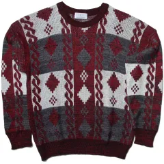 100-105 ヴィンテージ チェーンセーター リラックスフィット 684